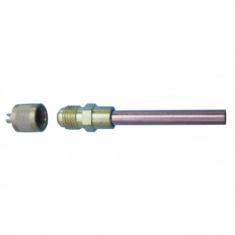 Conexión prolongador de válvula 1/4" para soldar