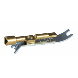 Llave de gas apertura y rearme