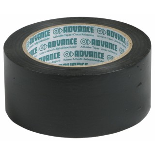 Cinta PVC adhesiva negra 50 mm