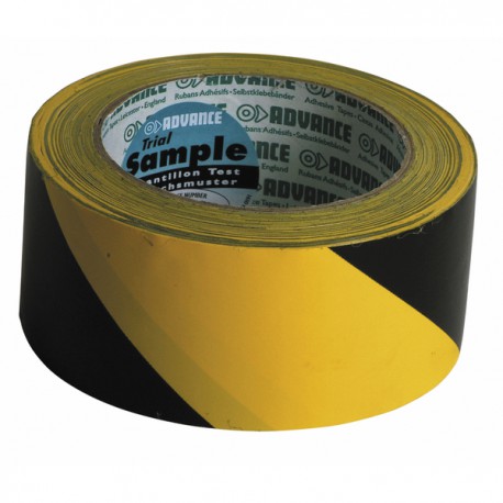 Cinta Adhesiva Marcado amarillo/negro (50mm x 33m)