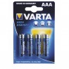 Pila LR03 - tipo  AAA - 1,5volts  (X 4)