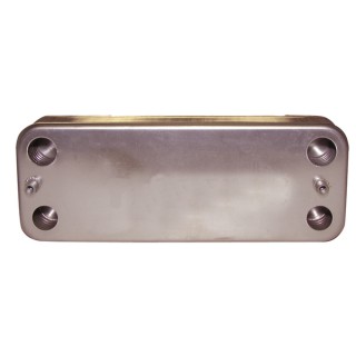 Intercambiador sanitario 12 placa - DIFF para De Dietrich Chappée : JJJ005625460