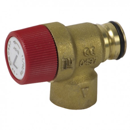 Válvula sanitaria ACS 7 bar - DIFF para De Dietrich Chappée : JJJ005659820