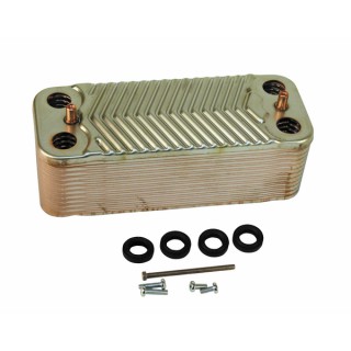 Intercambiador con placas y juntas - DIFF para De Dietrich Chappée : 200008730