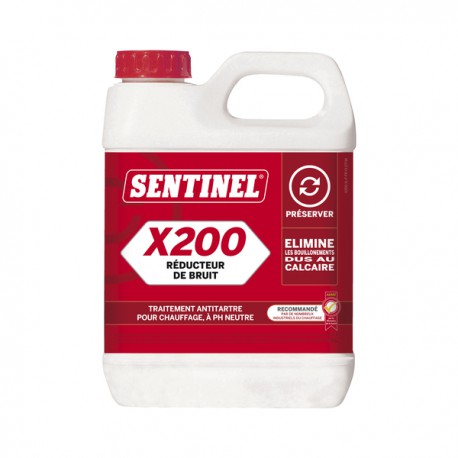 Reductor de ruido x200 - Recipiente 1 litre - SENTINEL : X200L-12X1L-EXP