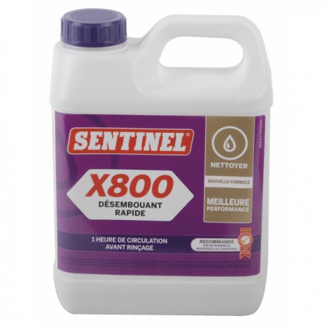 Extractor de lodos rapido x800 - recipiente 1 litro - SENTINEL : X800L-12X1L-EXPB