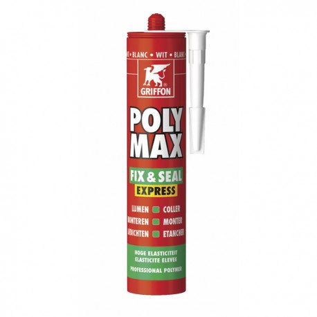 POLYMAX  FIX&SEAL EXPRESS blanco - GRIFFON : 6150450