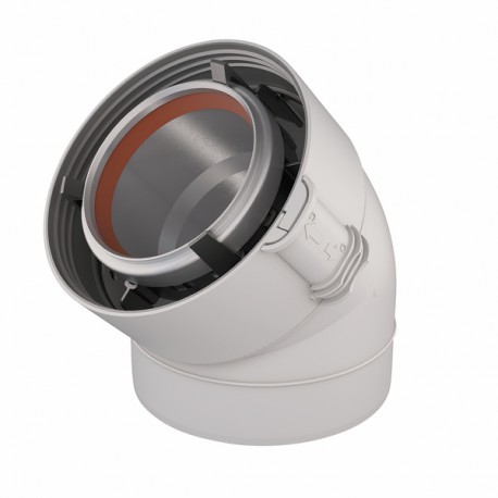 Codo a 45° gas (X 2) - UBBINK : 229501
