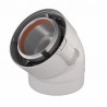 Codo a 45° gas (X 2) - UBBINK : 229501