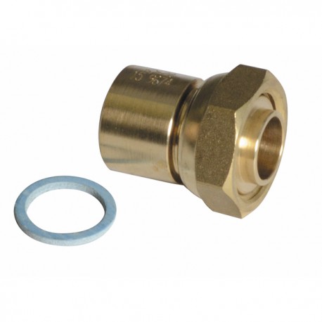 Racor 2 piezas 3/4" CU 22