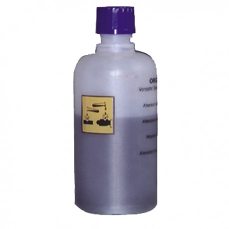 Frasco de recarga azul (analizador O2)