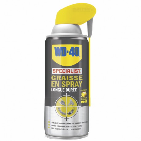 Grasa en spray  Larga duración 400ml Sistema profesional - WD40 : 33215