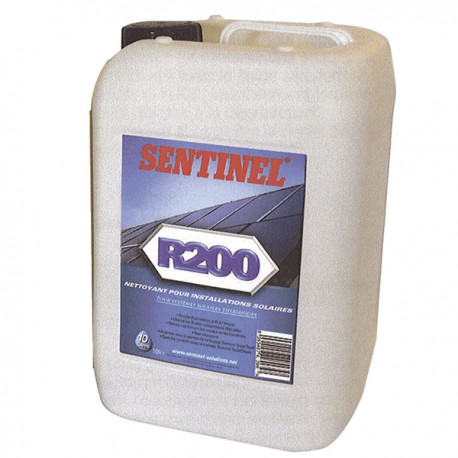 Tratamiento - análisis del agua - Limpiador solar R200 (recipiente 10 litros) - SENTINEL : R200-10L-DRUM