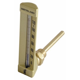 Termómetro industrial escuadra 0/120°C - DIFF