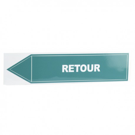 Etiqueta flexible adhesiva - Vuelta (X 10)