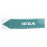 Etiqueta flexible adhesiva - Vuelta (X 10)