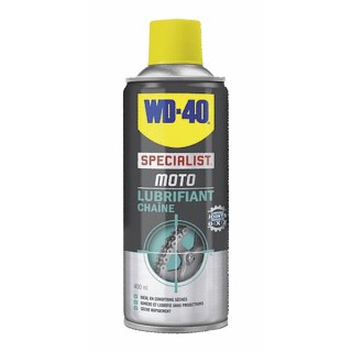 Lubricante cadena moto para condiciones secas 400ml - WD40 : 33074/46