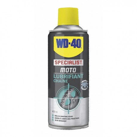 Lubricante cadena moto para condiciones secas 400ml - WD40 : 33074/46