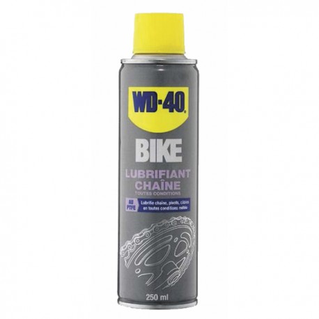 Lubricante cadena bici todas las condiciones 250ml - WD40 : 33803/46