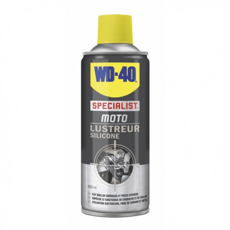 Abrillantador silicona moto WD40 400 ml - WD40 : 33149/46