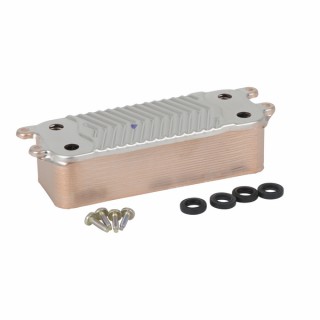 Intercambiador sanitario (19 placas) - VAILLANT : 0020038572