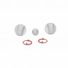 Botóns gris, kit de 3 - VAILLANT : 0020074963