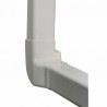 Angulo vertical izquierda 80x60 blanco crema 9001