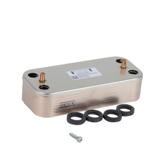 Intercambiador sanitario 16 placas - CHAFFOTEAUX : 65116537