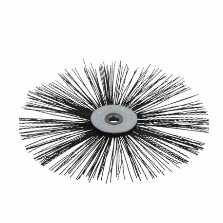 Cepillo plano de nylon alta temperatura Ø 100mm