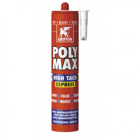 Polymax high tack express blanco - GRIFFON : 6303764