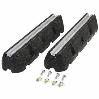 Par de soporte de suelo RUBBER PROFIL 21x15 mm