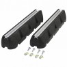 Par de soporte de suelo RUBBER PROFIL 21x15 mm