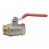 Válvula macho/hembra con empuñadura plana PN40 3/8" - DIMPEXP : 1152-38