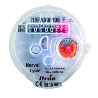 Contador divisional agua fría 20/27 - ITRON : 6UKB15Y110BR50LCBXN_FR