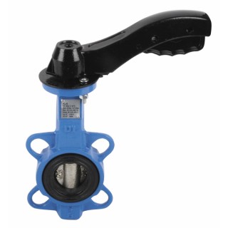 Válvula de mariposa con patillas centrales d150 - DIFF