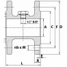 Distanciador d125 nf29323 - SFERACO : 1195125