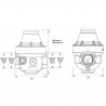 Reductor isobar HH 3/4" tapa composite iso20fcc - ITRON : ISO20FCCMG