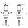 Separador y desfangador airterm 1" - RBM : 28310500