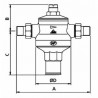 Reductor de presión con membrana Rinox HH3/4? - RBM : 00510510