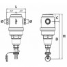 Separador automático dirterm 1/2" - RBM : 28290400