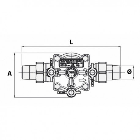 Desconector BA 2860 DN 15 - SOCLA WATTS : 149B3880