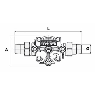 Desconector BA2860 DN32 - SOCLA WATTS : 149B3883