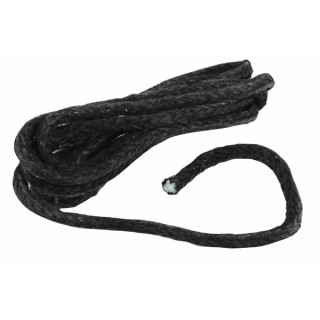 Trenza negra grafitada Ø 8 mm Lg 2,5 M