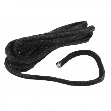 Trenza negra grafitada Ø 8 mm Lg 2,5 M