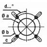 Quemador NC6 H101A 40 a 55kW - CUENOD : 3832024