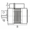 Motor 85W SGB - DIFF para De Dietrich Chappée : S58209849