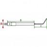 Electrodo específico MAZECO Nox  (X 3) - DIFF para Elco : ELE006428