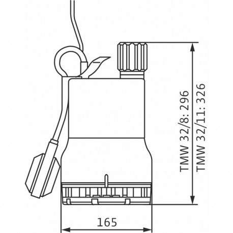 Bomba sumergible TM 32/8 - WILO : 4048413