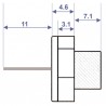 Sonda ctn - DIFF para Vaillant : 252805