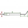 Electrodo específico A13  (X 2) - DIFF para Zaegel Held : Z229200899